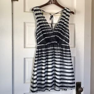 Airy striped dress
